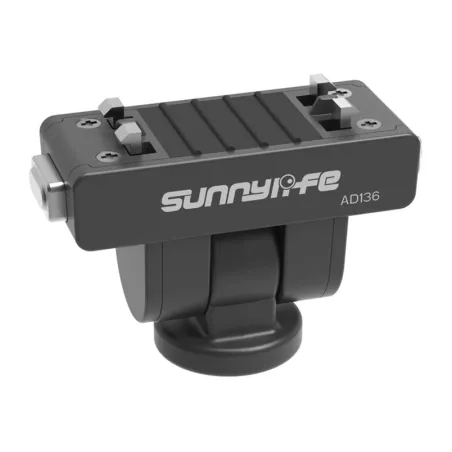 Sunnylife 1/4" Quick-Release Adapter with 180° Rotation for Insta360 X4 Air / X5 / Ace Pro 2 / 1 / Ace